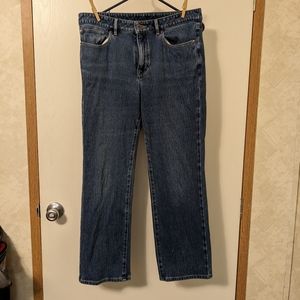 LL BEAN classic fit 12 petite jeans NWOT